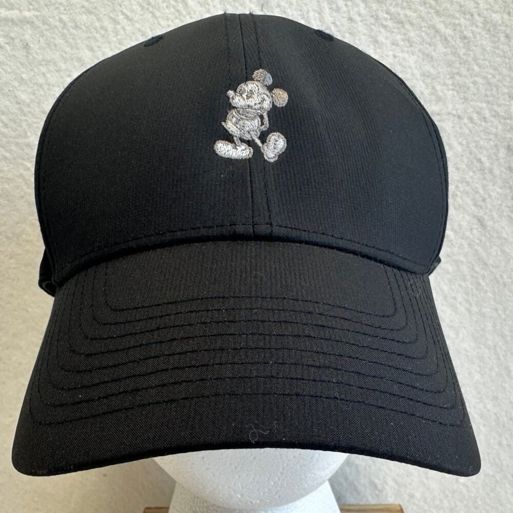 Nike Legacy Disney Park Legacy 91 Dri-Fit Baseball Hat w/ Silver Mickey Mouse OS